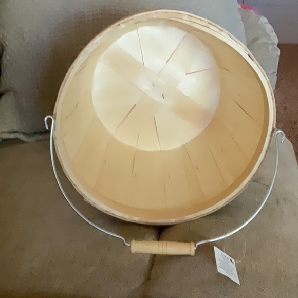 Hobby Lobby “Bushel” Farmhouse Basket, Table Decor Basket - Picture 6 of 11